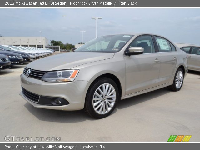 2013 Volkswagen Jetta TDI Sedan in Moonrock Silver Metallic