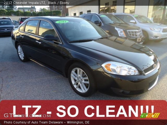 2012 Chevrolet Impala LTZ in Black