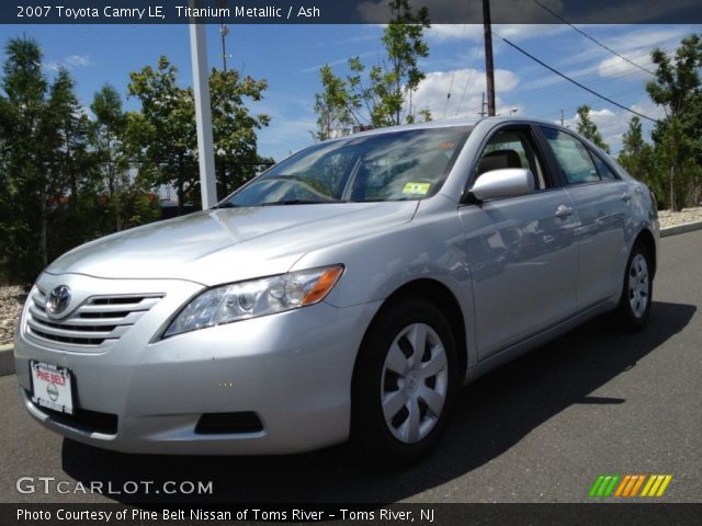 2007 Toyota Camry LE in Titanium Metallic
