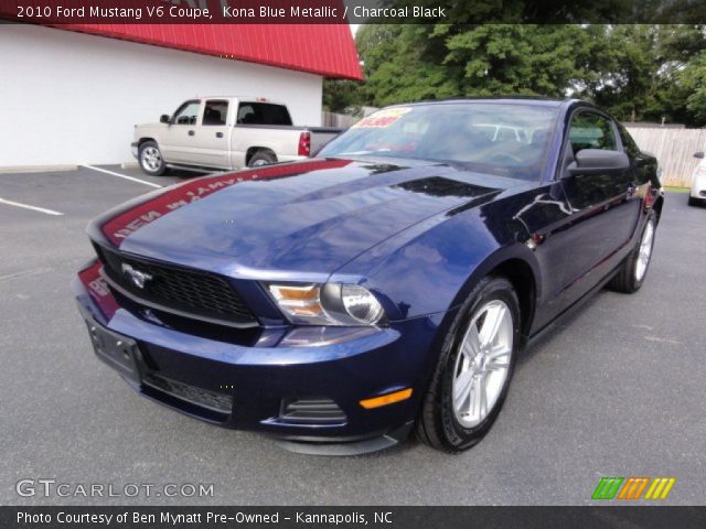 2010 Ford Mustang V6 Coupe in Kona Blue Metallic
