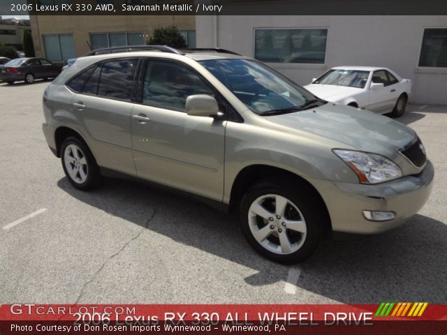 2006 Lexus RX 330 AWD in Savannah Metallic