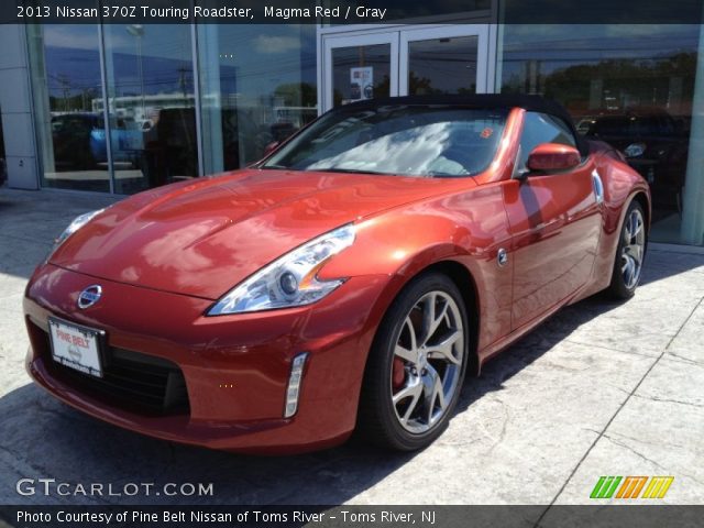 2013 Nissan 370Z Touring Roadster in Magma Red