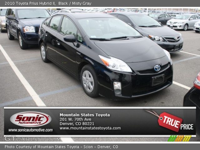 2010 Toyota Prius Hybrid II in Black