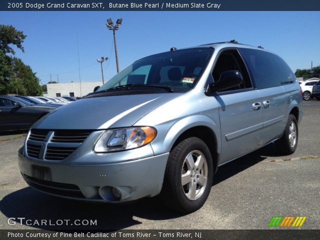 2005 Dodge Grand Caravan SXT in Butane Blue Pearl
