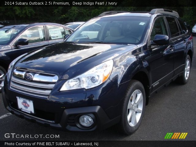 2014 Subaru Outback 2.5i Premium in Deep Indigo Pearl