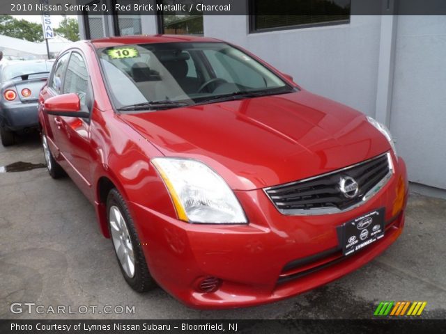 2010 Nissan Sentra 2.0 in Red Brick Metallic