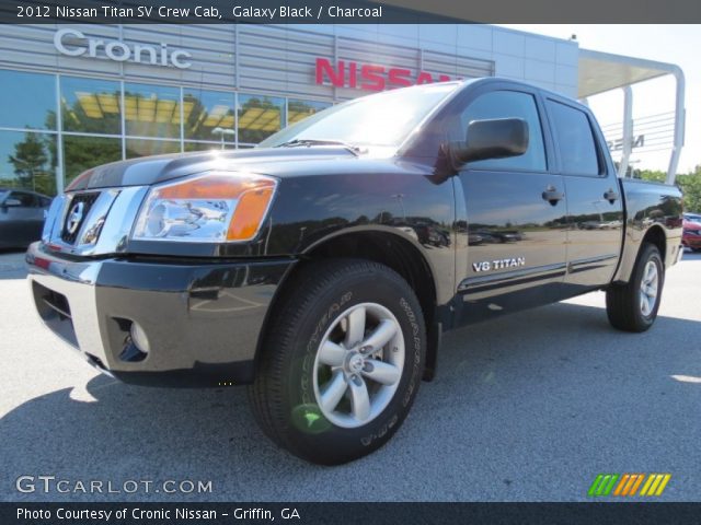 2012 Nissan Titan SV Crew Cab in Galaxy Black