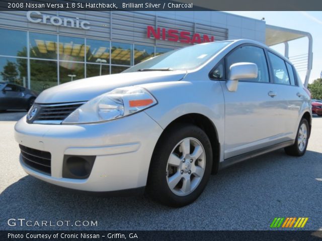 2008 Nissan Versa 1.8 SL Hatchback in Brilliant Silver