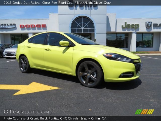 2013 Dodge Dart Rallye in Citrus Peel Pearl Coat