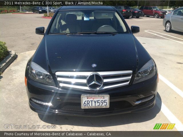 2011 Mercedes-Benz C 300 Sport in Black