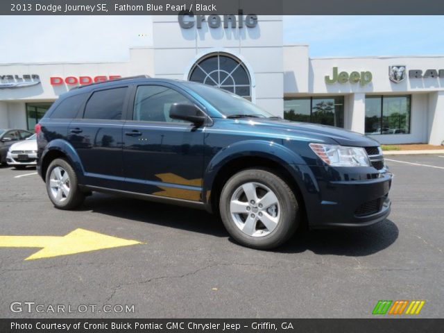 2013 Dodge Journey SE in Fathom Blue Pearl