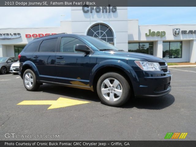 2013 Dodge Journey SE in Fathom Blue Pearl