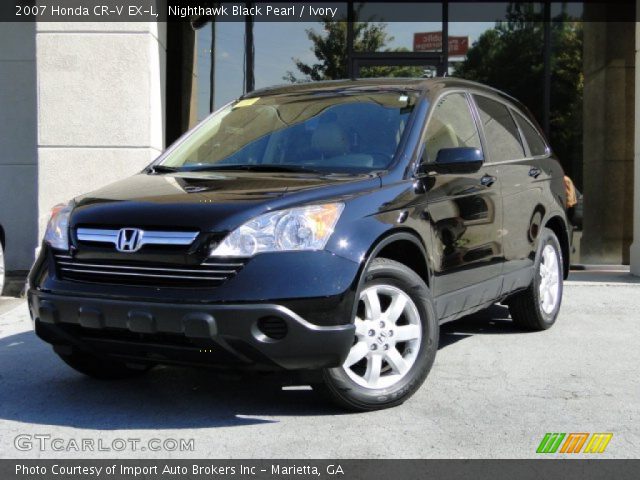 2007 Honda CR-V EX-L in Nighthawk Black Pearl