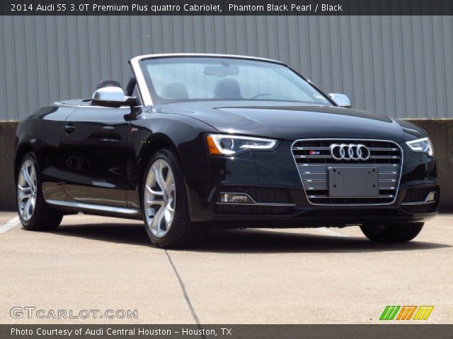 2014 Audi S5 3.0T Premium Plus quattro Cabriolet in Phantom Black Pearl