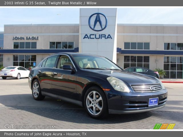 2003 Infiniti G 35 Sedan in Twilight Blue Metallic