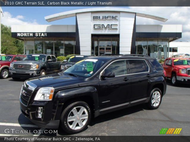 2010 GMC Terrain SLE in Carbon Black Metallic