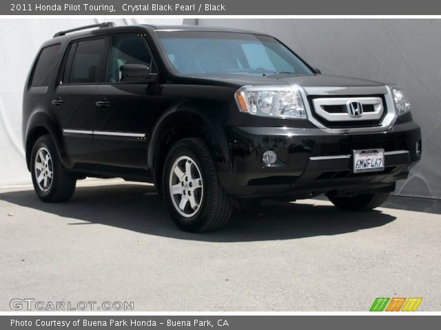 2011 Honda Pilot Touring in Crystal Black Pearl