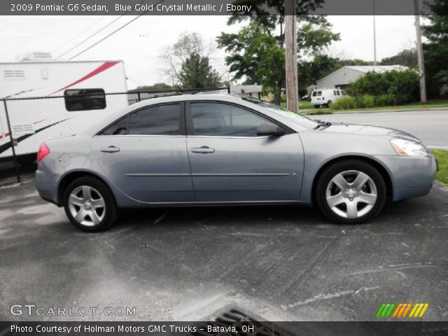 2009 Pontiac G6 Sedan in Blue Gold Crystal Metallic