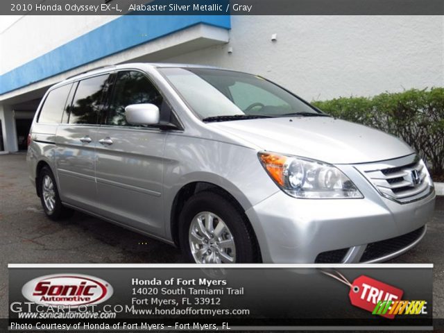 2010 Honda Odyssey EX-L in Alabaster Silver Metallic