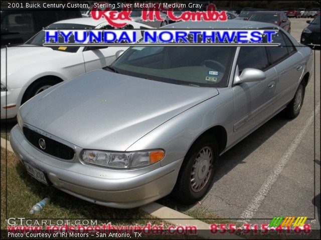 2001 Buick Century Custom in Sterling Silver Metallic
