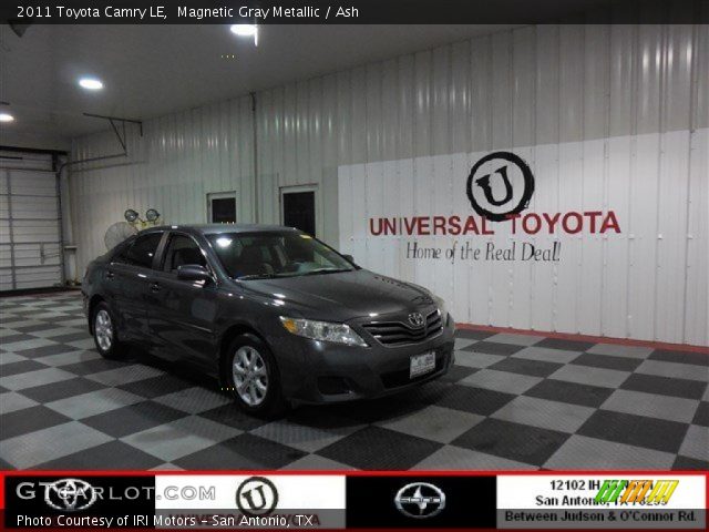2011 Toyota Camry LE in Magnetic Gray Metallic