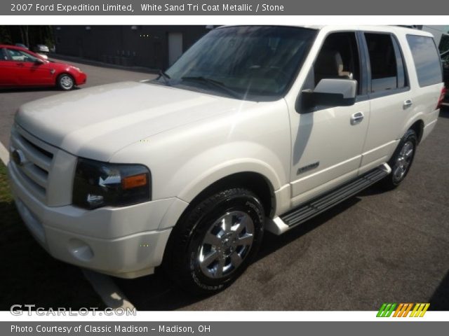 2007 Ford Expedition Limited in White Sand Tri Coat Metallic