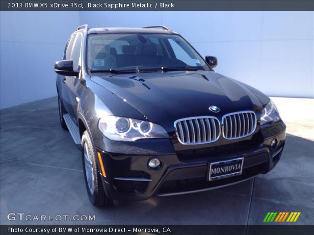 2013 BMW X5 xDrive 35d in Black Sapphire Metallic