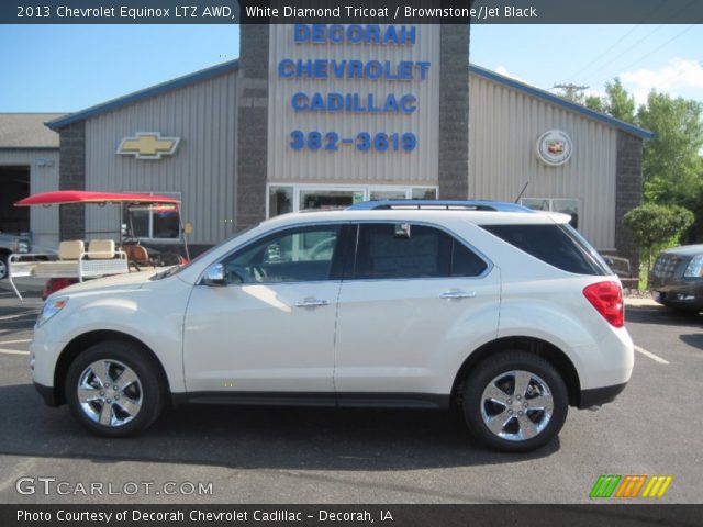 2013 Chevrolet Equinox LTZ AWD in White Diamond Tricoat