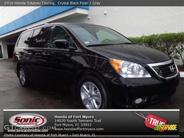 2010 Honda Odyssey Touring in Crystal Black Pearl