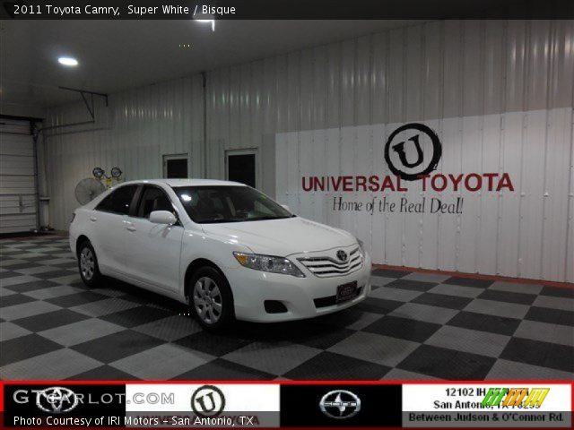 2011 Toyota Camry  in Super White