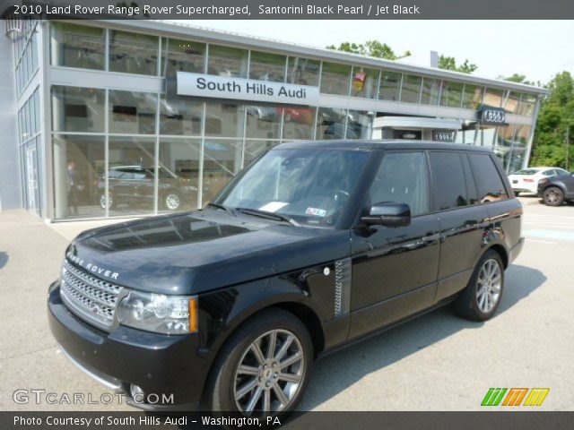 2010 Land Rover Range Rover Supercharged in Santorini Black Pearl