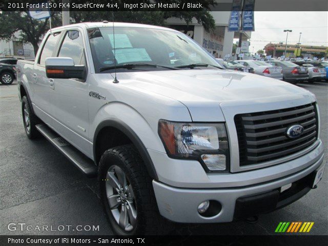2011 Ford F150 FX4 SuperCrew 4x4 in Ingot Silver Metallic