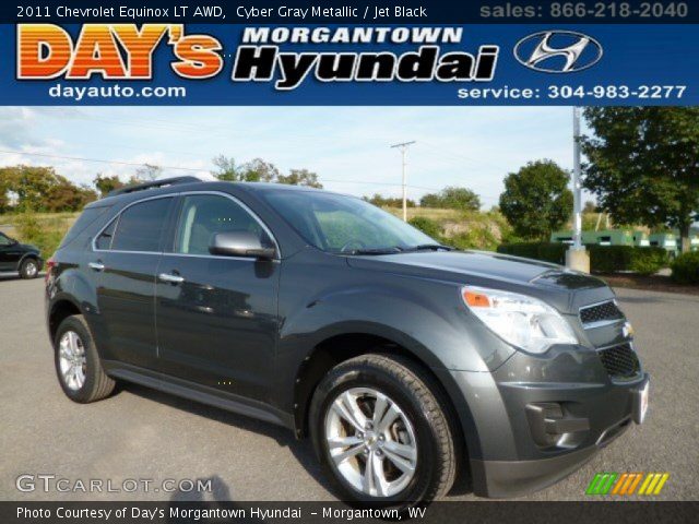 2011 Chevrolet Equinox LT AWD in Cyber Gray Metallic