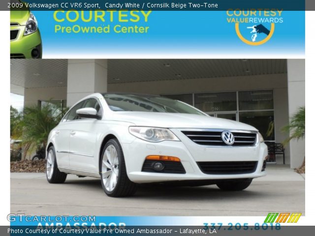 2009 Volkswagen CC VR6 Sport in Candy White