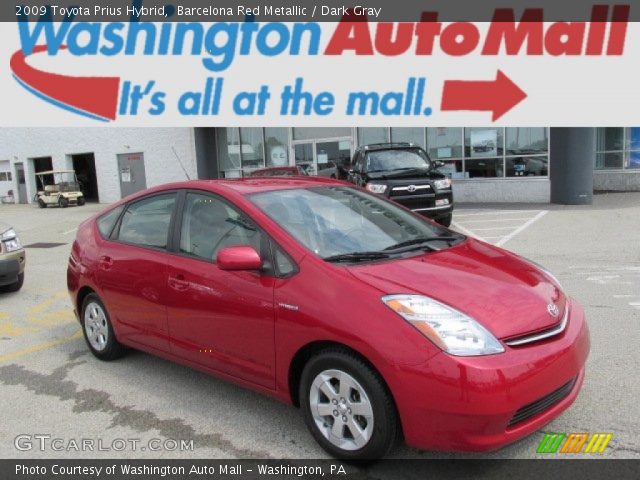 2009 Toyota Prius Hybrid in Barcelona Red Metallic