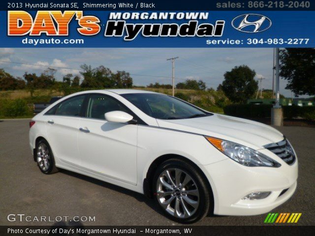 2013 Hyundai Sonata SE in Shimmering White