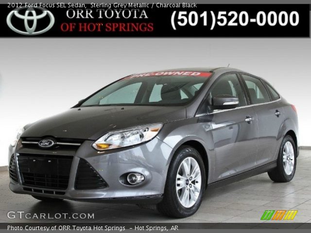 2012 Ford Focus SEL Sedan in Sterling Grey Metallic