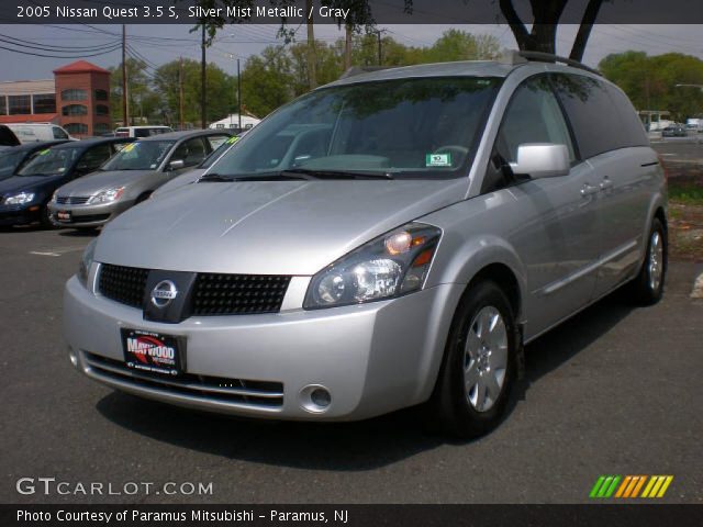 2005 Nissan Quest 3.5 S in Silver Mist Metallic