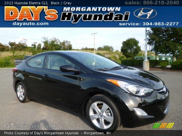 2013 Hyundai Elantra GLS in Black