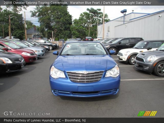 2008 Chrysler Sebring Touring Convertible in Marathon Blue Pearl