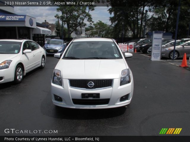 2010 Nissan Sentra 2.0 SR in Aspen White