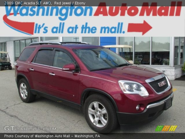 2009 GMC Acadia SLT AWD in Red Jewel