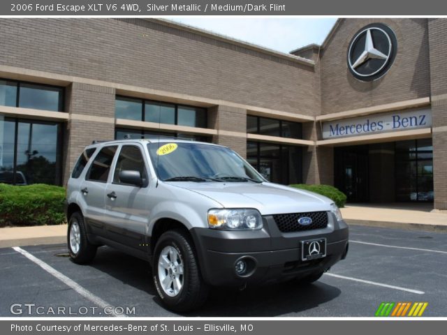 2006 Ford Escape XLT V6 4WD in Silver Metallic