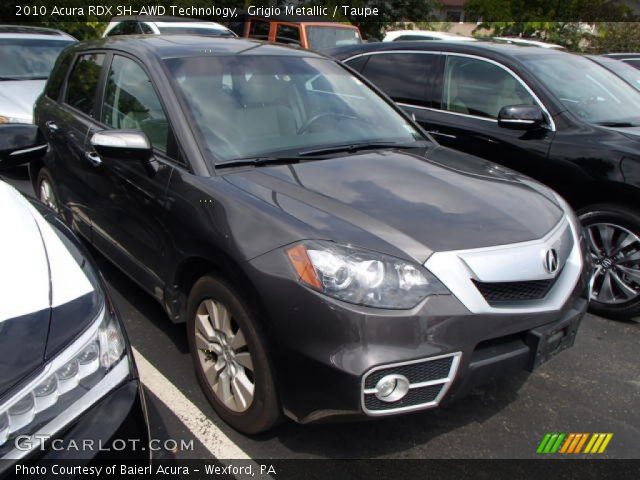 2010 Acura RDX SH-AWD Technology in Grigio Metallic
