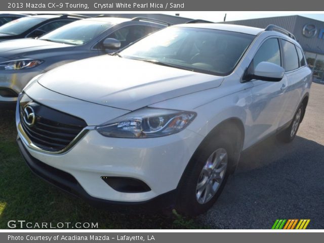 2013 Mazda CX-9 Touring in Crystal White Pearl Mica