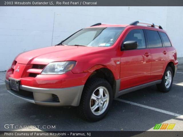 2003 Mitsubishi Outlander LS in Rio Red Pearl