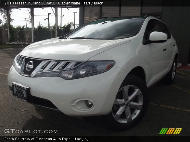 2010 Nissan Murano SL AWD in Glacier White Pearl