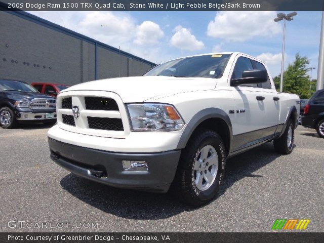 2009 Dodge Ram 1500 TRX Quad Cab in Stone White