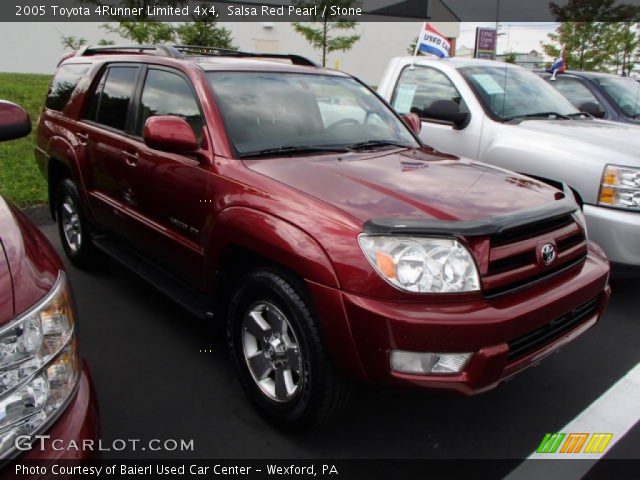 2005 Toyota 4Runner Limited 4x4 in Salsa Red Pearl