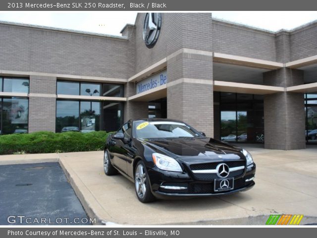 2013 Mercedes-Benz SLK 250 Roadster in Black